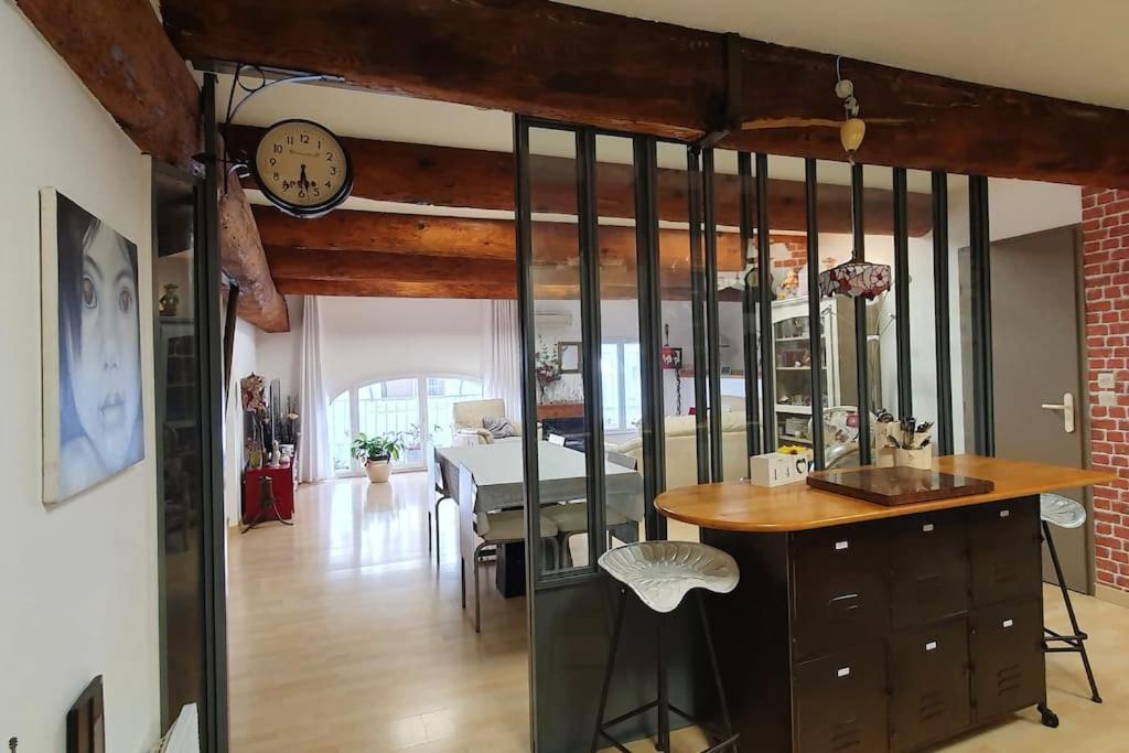 塞特港Le Loft Du 31 Deco Charme Cosy Centre Garage Prive Climatisation公寓 外观 照片